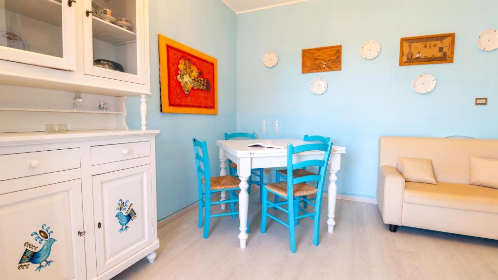 Monolocale Azzurro